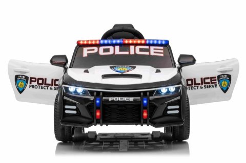 SAMOCHÓD POLICYJNY PROTECT NA AKUMULATOR, MEGAFON, KOGUTY, JAKOSĆ/XMX-629