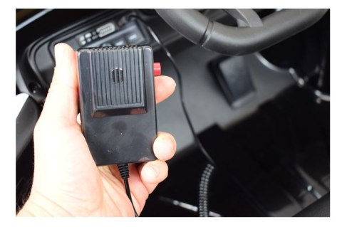 SAMOCHÓD POLICYJNY PROTECT NA AKUMULATOR, MEGAFON, KOGUTY, JAKOSĆ/XMX-629