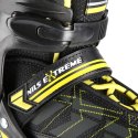 NA11002 CZARNO/ŻÓŁTE ROZM. S (31-34) ŁYŻWOROLKI NILS EXTREME