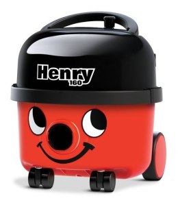 Odkurzacz workowy do zanieczyszczeń suchych Numatic HVR160 Henry 902398 620W czerwony