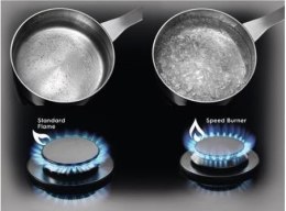 Płyta gazowa ELECTROLUX EGS6436RK czarna retro