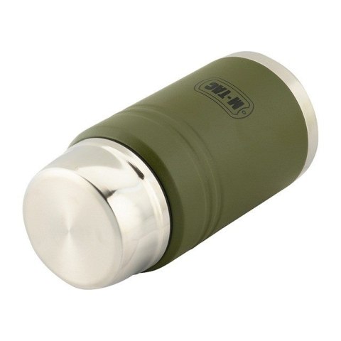 Termos obiadowy z łyżką ze stali Inox M-TAC Olive poj. 750 ml. Termos obiadowy z łyżką ze stali Inox M-TAC Olive poj. 750 ml.