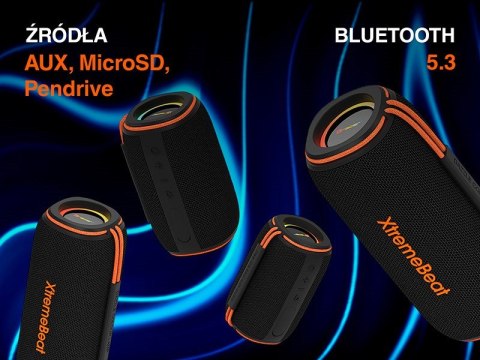 TRACER GŁOŚNIK TWS XTREMEBEAT MID BLUETOOTH RGB