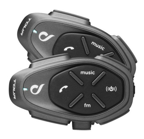 Interkom motocyklowy INTERPHONE TOUR HD, komplet na 2 kaski Interkom motocyklowy INTERPHONE TOUR HD, komplet na 2 kaski