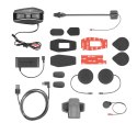 Interkom motocyklowy INTERPHONE U-COM 16, komplet na 1 kask