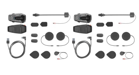 Interkom motocyklowy INTERPHONE U-COM 6R, komplet na 2 kaski Interkom motocyklowy INTERPHONE U-COM 6R, komplet na 2 kaski