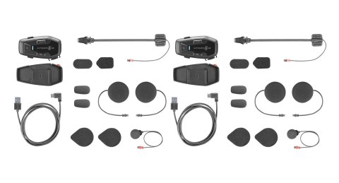 Interkom motocyklowy INTERPHONE U-COM 7R, komplet na 2 kaski Interkom motocyklowy INTERPHONE U-COM 7R, komplet na 2 kaski