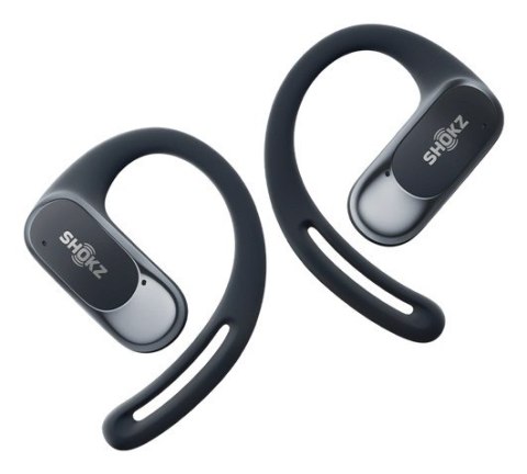 Słuchawki bezprzewodowe douszne Shokz OpenFit Air czarne Słuchawki bezprzewodowe douszne Shokz OpenFit Air czarne