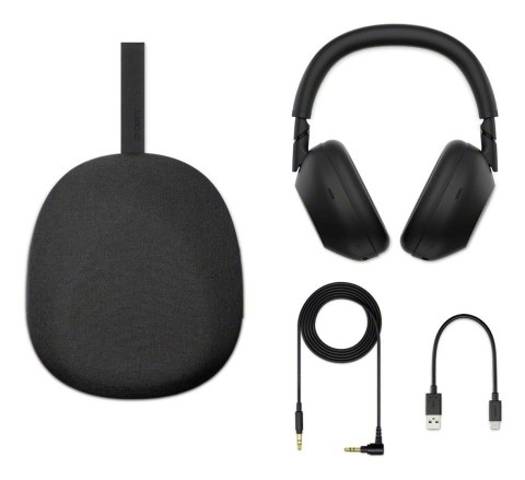 Słuchawki bezprzewodowe Sony (czarne) WH-1000XM6B Słuchawki bezprzewodowe Sony (czarne) WH-1000XM6B