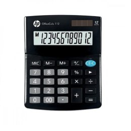 HP Kalkulator biurowy HP OC 112/INT BX, 12-cyfr. wyświetlacz, 125x101x33mm, czarny