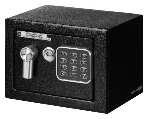 Yale Mini Electronic Safe Black Sejf podstawowy YSV mini czarny Yale Mini Electronic Safe Black Sejf podstawowy YSV mini czarny