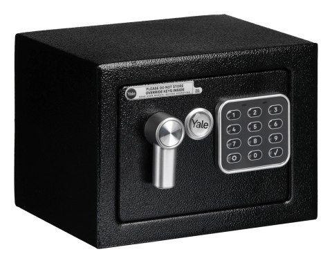 Yale Mini Electronic Safe Black Sejf podstawowy YSV mini czarny Yale Mini Electronic Safe Black Sejf podstawowy YSV mini czarny