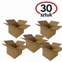 KARTON KLAPOWY, pudełko zrobione z tektury 3W 3 warstwowej, kolor szaro/brązowy, 200X120X80mm 320G/M2 30 SZTUK