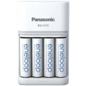 ŁADOWARKA PANASONIC SMARTPLUS + 4x AA ENELOOP 2000 mAh