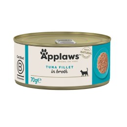 APPLAWS Natural Cat Food Filety z tuńczyka - mokra karma dla kota - 70g