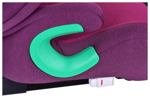 Kinderkraft Fotel Junior Fix 2 i-Size 100-150cm Cherry Pearl