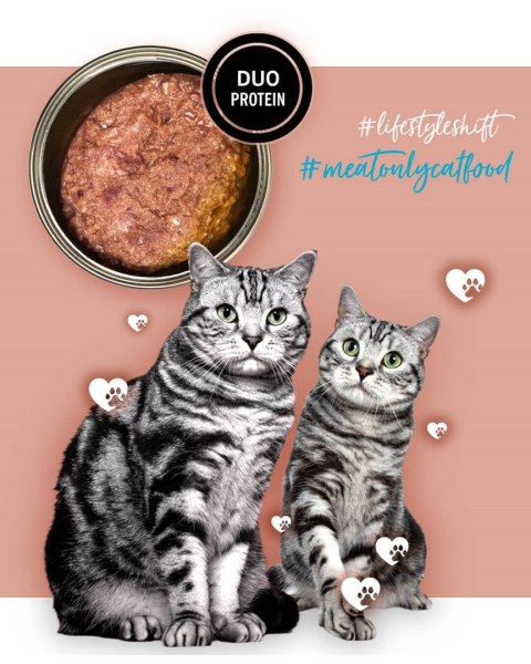 3Coty TURKEY + RABBIT for Adult cats 80g