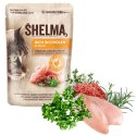 SHELMA saszetka z kurczakiem i pomidorami oraz ziołami 85g
