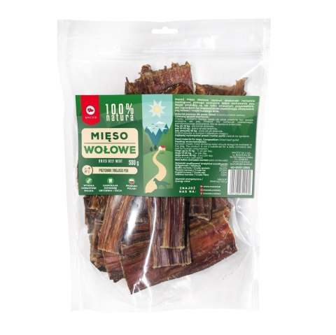 MACED 100% Natura mięso wołowe - przysmak dla psa - 500 g