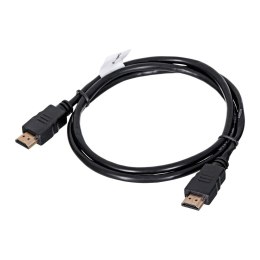 Kabel Lanberg CCS CA-HDMI-11CC-0010-BK (HDMI M - HDMI M; 1m; kolor czarny)