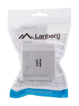 Gniazdo natynkowe Lanberg OU6-0002-W (RJ-45; UTP; kolor biały)