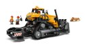 LEGO CITY 60466 BIG VEHICLES YELLOW BULLDOZER WITH FRONT LOADER