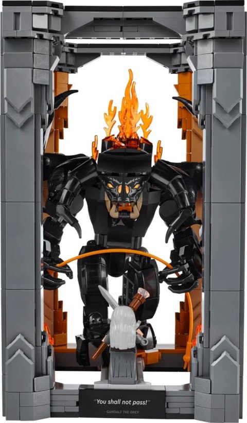 LEGO Icons 10367 Władca pierścieni: Book nook z Balrogiem LEGO Icons 10367 Władca pierścieni: Book nook z Balrogiem
