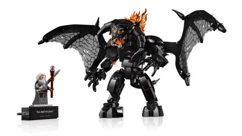 LEGO Icons 10367 Władca pierścieni: Book nook z Balrogiem LEGO Icons 10367 Władca pierścieni: Book nook z Balrogiem