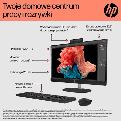 HP AiO 24-cr0312nw Ryzen 5 7520 23.8" FHD IPS 250nits AG 16GB DDR5 SSD512 Radeon 610M Cam720p kB+Mouse Win11 Shell White 2Y HP AiO 24-cr0312nw Ryzen 5 7520 23.8" FHD IPS 250nits AG 16GB DDR5 SSD512 Radeon 610M Cam720p kB+Mouse Win11 Shell White 2Y