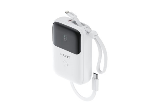 Powerbank Havit PB5215 10000mAh (biały) Powerbank Havit PB5215 10000mAh (biały)