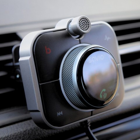 SAVIO TR-14 TRANSMITER SAMOCHODOWY FM Z BLUETOOTH I ŁADOWARKĄ,QUICK CHARGE 3.0 I POWER DELIVERY, RED. SZUMÓW SAVIO TR-14 TRANSMITER SAMOCHODOWY FM Z BLUETOOTH I ŁADOWARKĄ,QUICK CHARGE 3.0 I POWER DELIVERY, RED. SZUMÓW