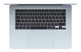 Apple 15.3-inch MacBook Air: Apple M4 chip with 10-core CPU and 10-core GPU, 16GB, 256GB SSD - Sky Blue