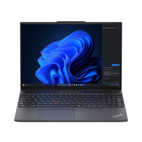 Lenovo ThinkPad E16 G2 Core Ultra 5 125U 16.0"WUXGA IPS 300nits AG 16GB DDR5 SSD512 Arc 57Wh W11Pro 3Y OnSite Graphite Black (WY Lenovo ThinkPad E16 G2 Core Ultra 5 125U 16.0"WUXGA IPS 300nits AG 16GB DDR5 SSD512 Arc 57Wh W11Pro 3Y OnSite Graphite Black (WY