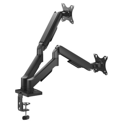SAVIO PODWÓJNY UCHWYT BIURKOWY NA MONITORY 17"-32" 2X 2-9 KG NA SPRĘŻYNIE UM-04 SAVIO PODWÓJNY UCHWYT BIURKOWY NA MONITORY 17"-32" 2X 2-9 KG NA SPRĘŻYNIE UM-04