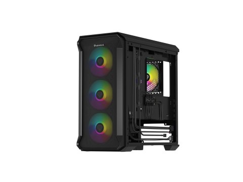 Obudowa NATEC Genesis Irid 503 ARGB NPC-1559 (Micro ATX. Mini ITX; kolor czarny) Obudowa NATEC Genesis Irid 503 ARGB NPC-1559 (Micro ATX. Mini ITX; kolor czarny)