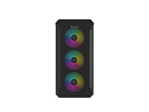 Obudowa NATEC Genesis Irid 503 ARGB NPC-1559 (Micro ATX. Mini ITX; kolor czarny) Obudowa NATEC Genesis Irid 503 ARGB NPC-1559 (Micro ATX. Mini ITX; kolor czarny)