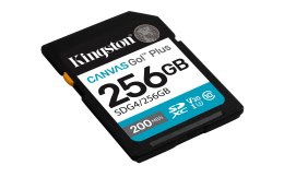 Karta pamięci Kingston Canvas Go Plus SDG4/256GB (256GB; Class U3, V30; Karta pamięci)