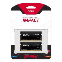 Kingston 64GB 3200MHz DDR4 CL20 SODIMM (Kit of 2) FURY Impact KF432S20IBK2/64
