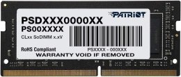 Patriot SO-DIMM DDR4 16GB 3200MHz Bulk Rank1 2Gx8