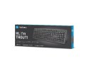 Klawiatura membranowa NATEC Trout US NKL-0967 (USB 2.0; (EN); kolor czarny)