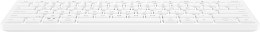 Klawiatura HP 350 Compact Multi-Device Bluetooth Keyboard bezprzewodowa biała 692T0AA