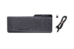 Klawiatura HP 400 Backlit Wired Keyboard przewodowa czarna 7N7C0AA
