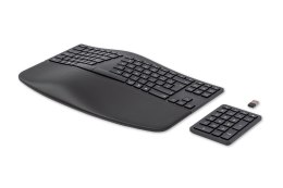 Klawiatura HP 960 Ergonomic Wireless Keyboard bezprzewodowa czarna 37E755AA