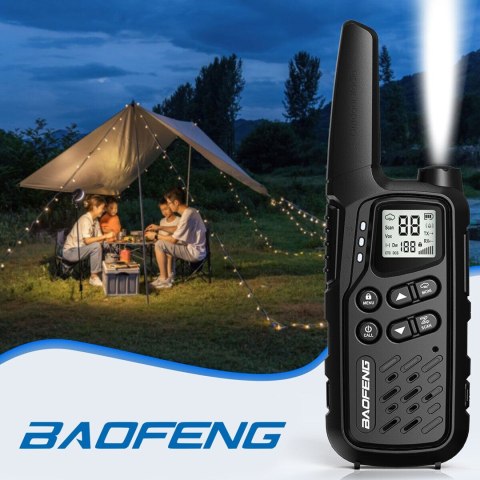 Krótkofalówka Baofeng BF-T25E czarna Krótkofalówka Baofeng BF-T25E czarna