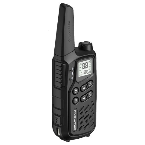 Krótkofalówka Baofeng BF-T25E czarna Krótkofalówka Baofeng BF-T25E czarna