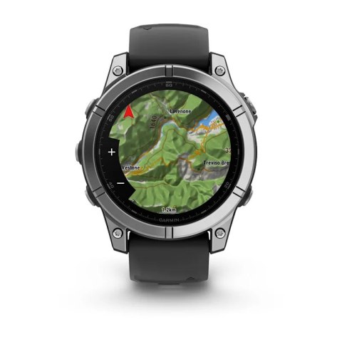 Zegarek sportowy Garmin Fenix E AMOLED 47mm Stainless Steel Zegarek sportowy Garmin Fenix E AMOLED 47mm Stainless Steel
