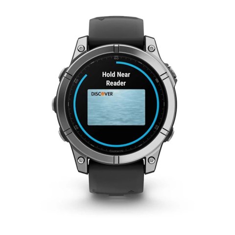 Zegarek sportowy Garmin Fenix E AMOLED 47mm Stainless Steel Zegarek sportowy Garmin Fenix E AMOLED 47mm Stainless Steel