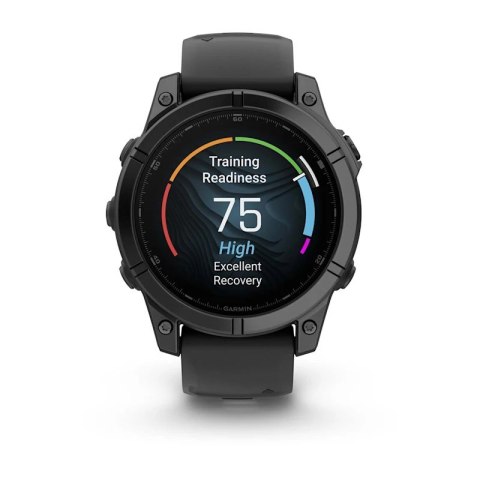 Zegarek sportowy Garmin Fenix E Stainless Steel AMOLED 47mm Czarny Zegarek sportowy Garmin Fenix E Stainless Steel AMOLED 47mm Czarny