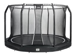 Trampolina Premium Ground Combo 366cm Czarna