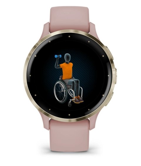 Zegarek Garmin Venu 3S 41mm Golden Rose